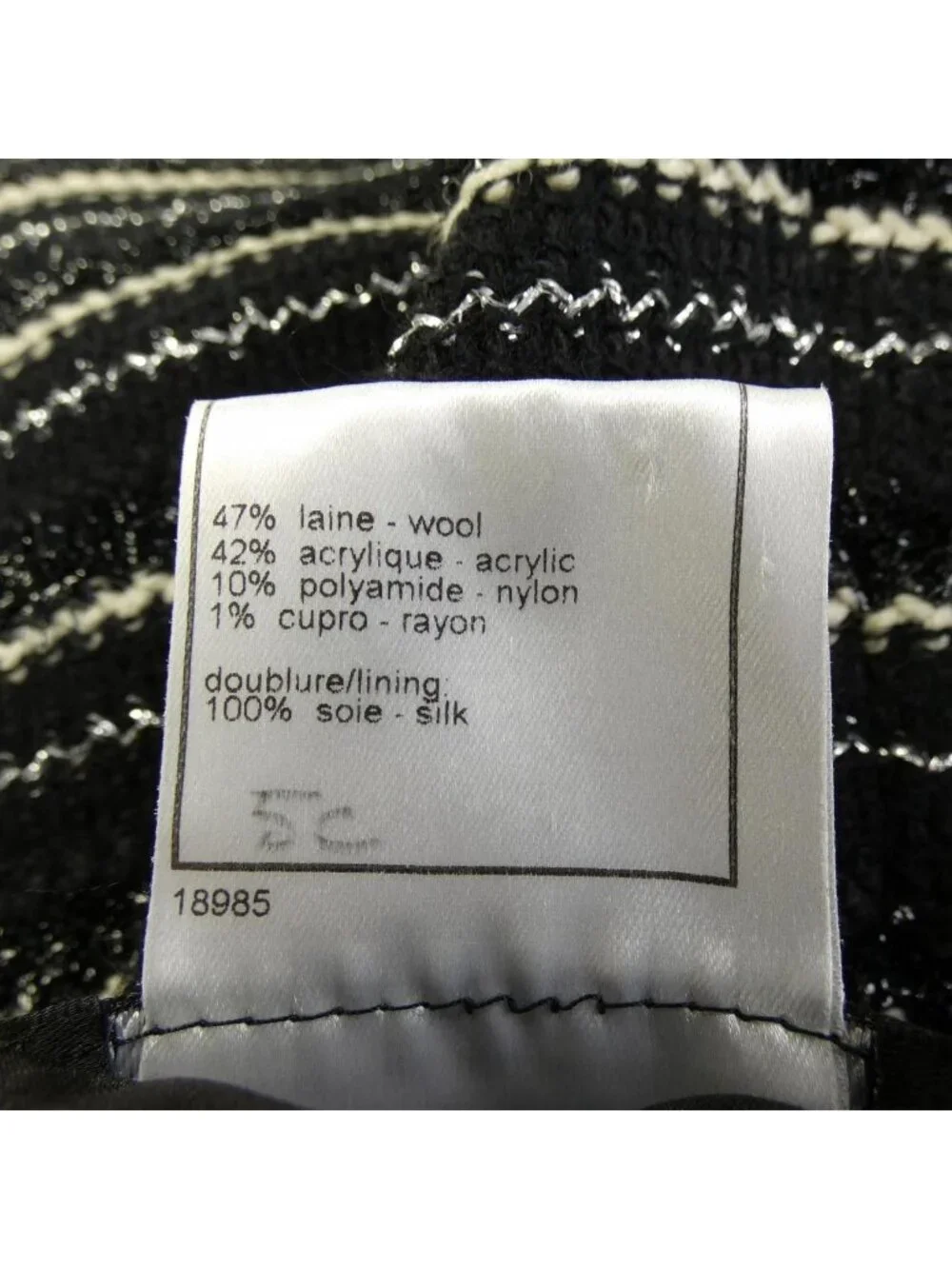Chanel Vintage Skirt Black
